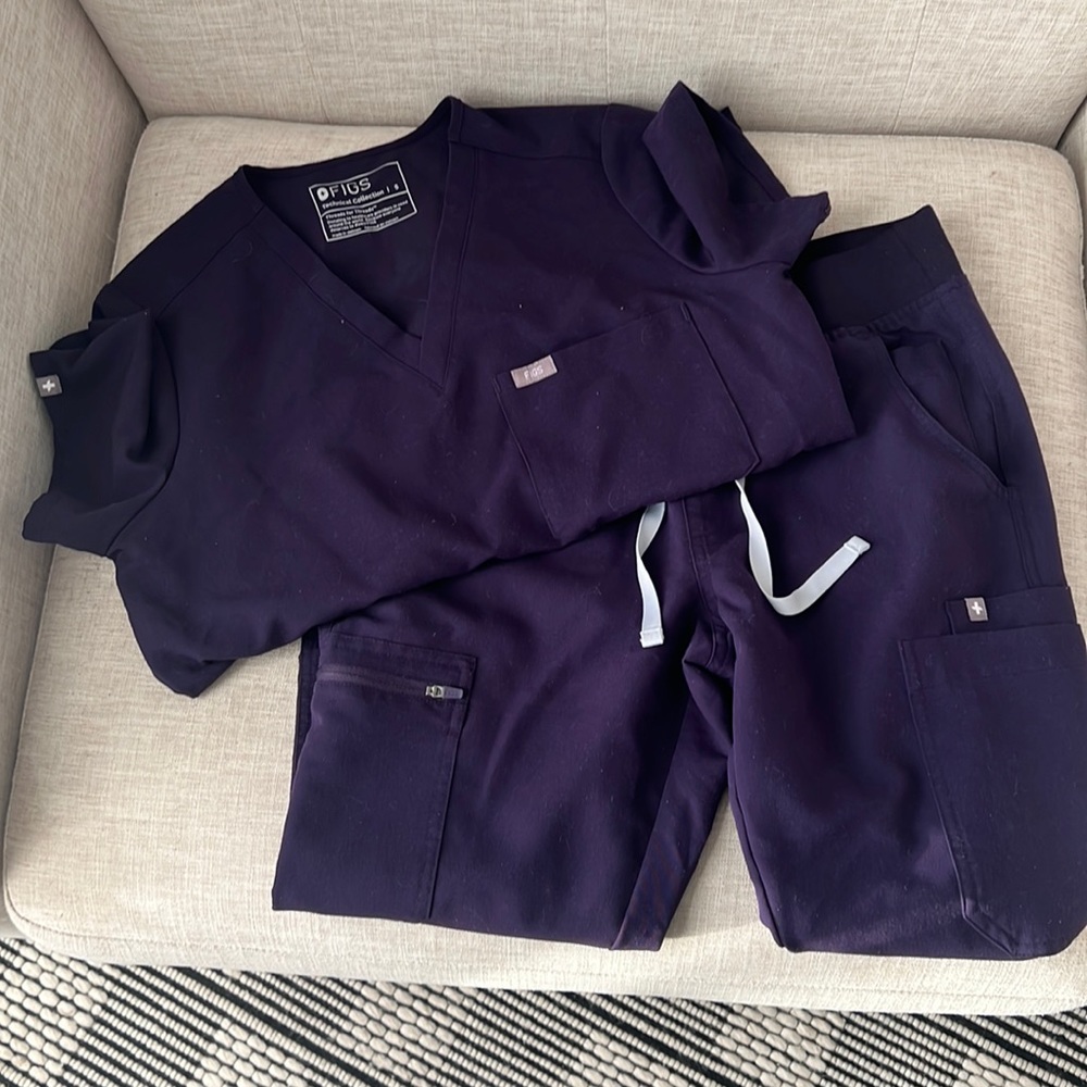 Purple figs set small/small petite